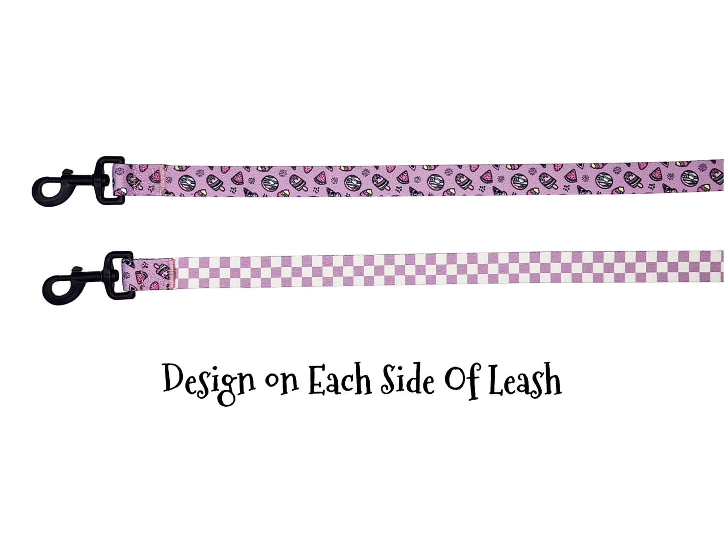 Mutts Market Sweet Mutt Reversible Dog Harness & Leash Set