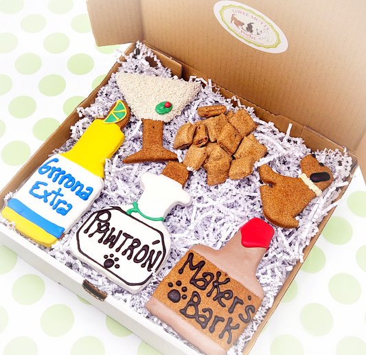 Tipsy Mutt Dog Treat Gift Box