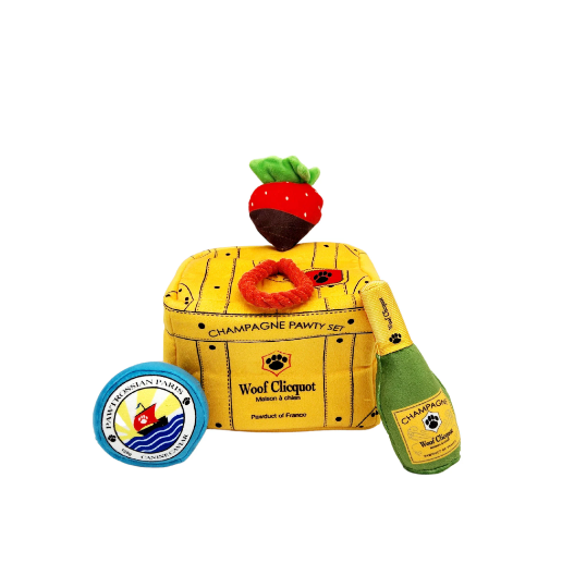 Woof Clicquot Champagne Pawty