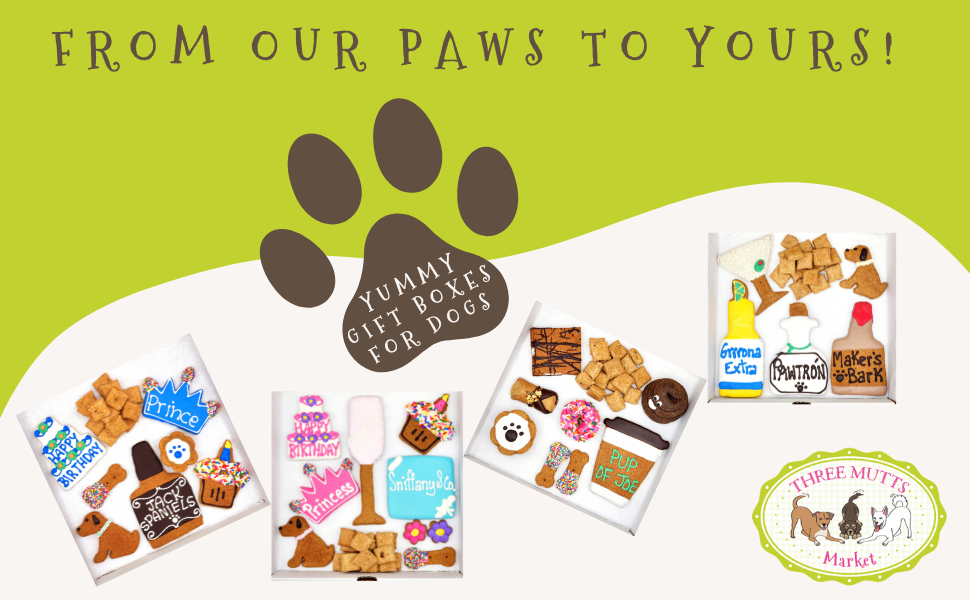 Mutt Dog Treat Gift Box