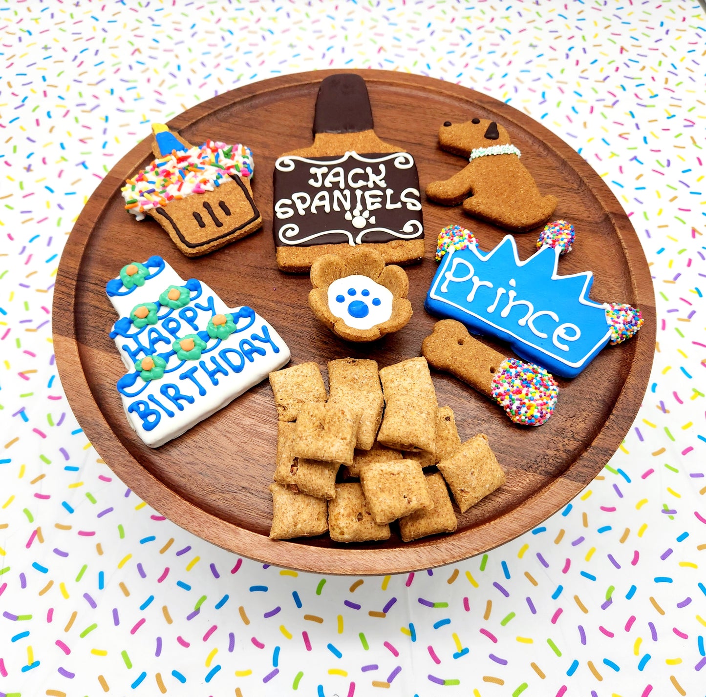 Birthday Boy Dog Treat Gift Box
