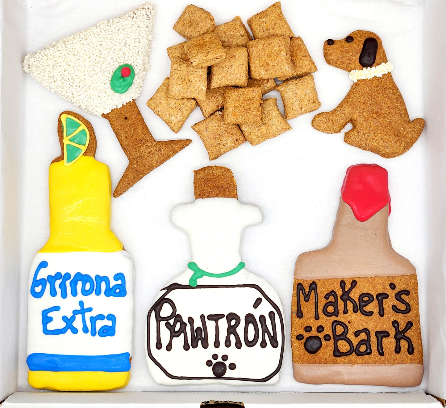 Tipsy Mutt Dog Treat Gift Box