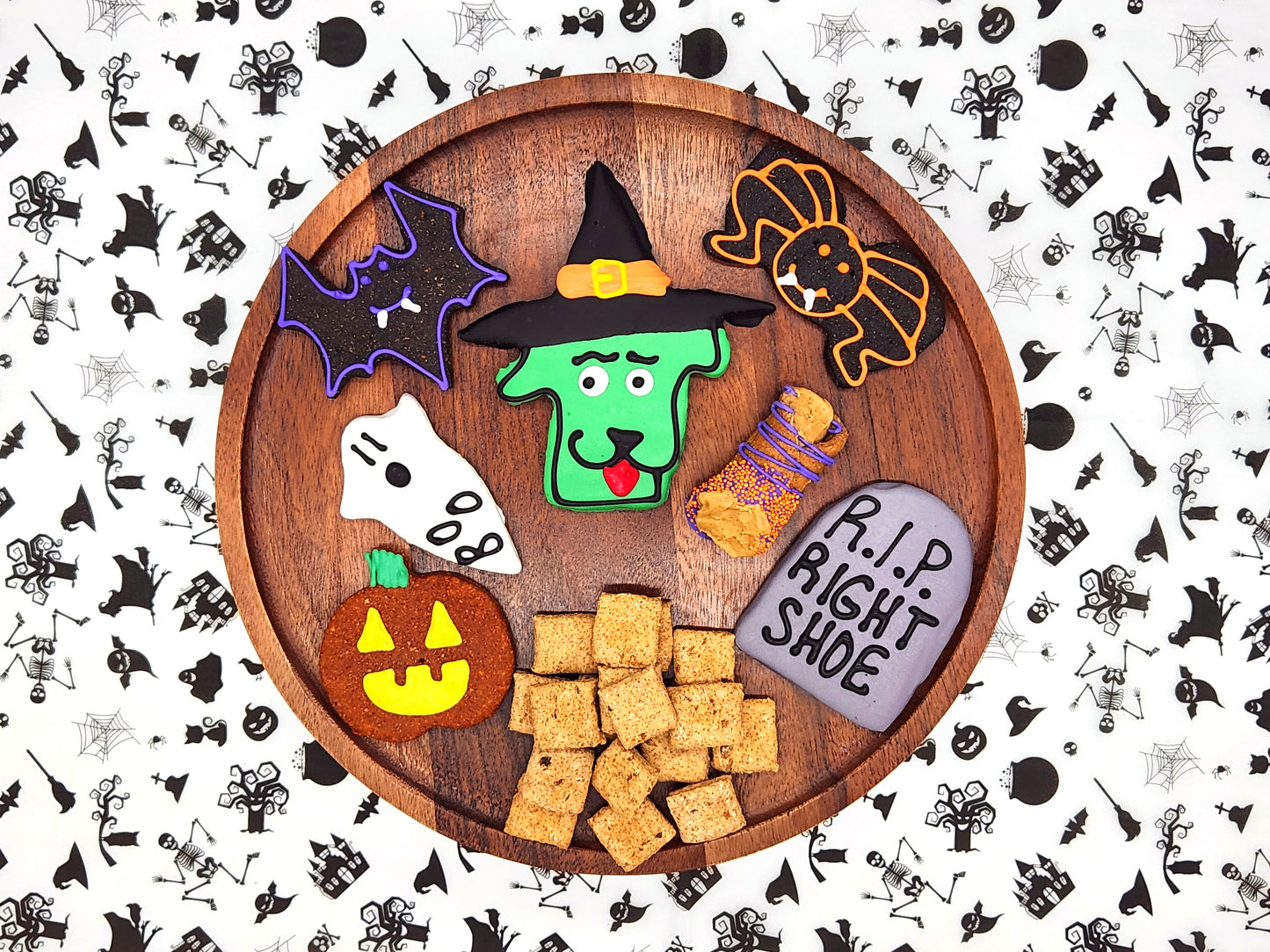 Howloween Pawty Dog Treat Gift Box