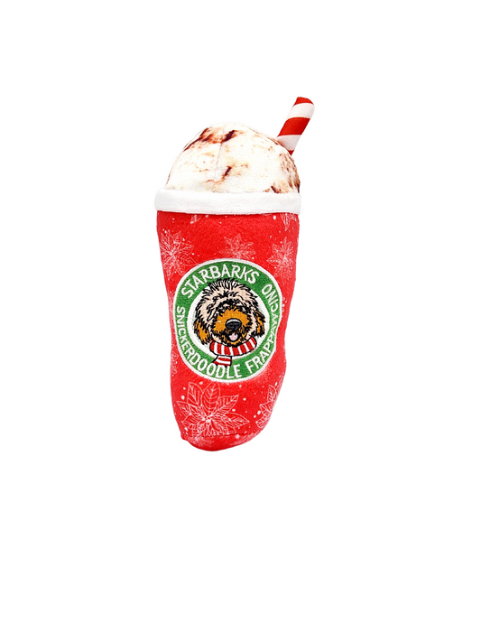 Starbarks Snickerdoodle Frappawcino Christmas Dog Toy